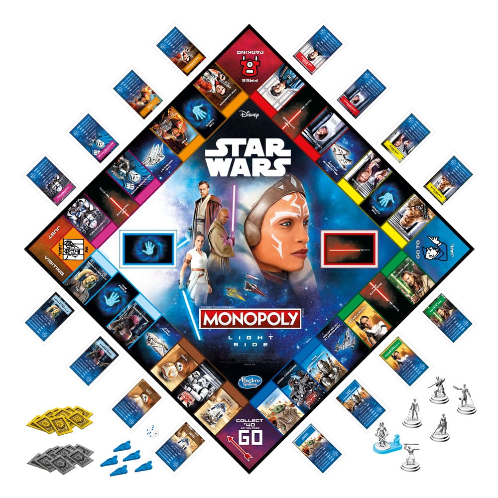 Star Wars Brettspiel Monopoly Light Side Edition *Englische Version*