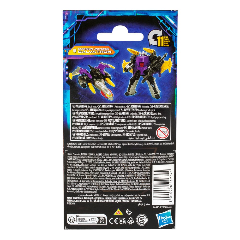 Transformers Generations Legacy United Core Class Actionfigur Energon Universe Galvatron 9 cm