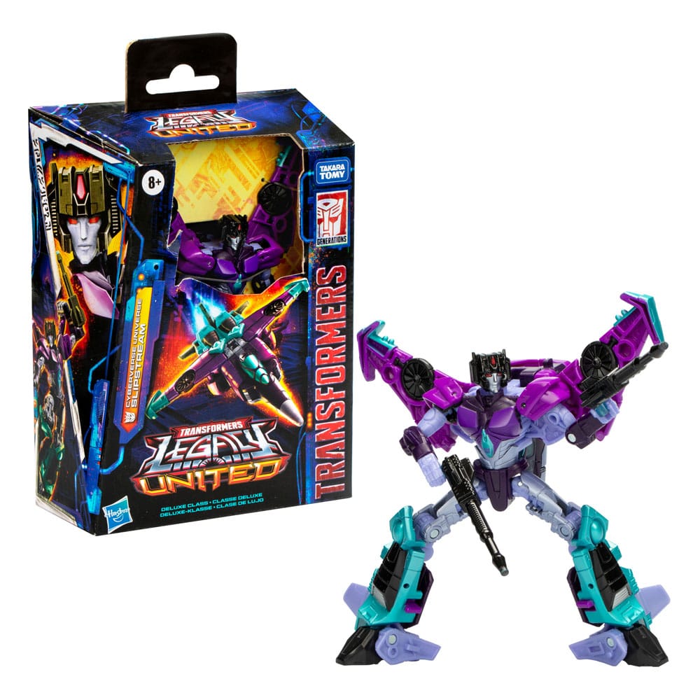 Transformers Generations Legacy United Deluxe Class Actionfigur Cyberverse Universe Slipstream 14 cm