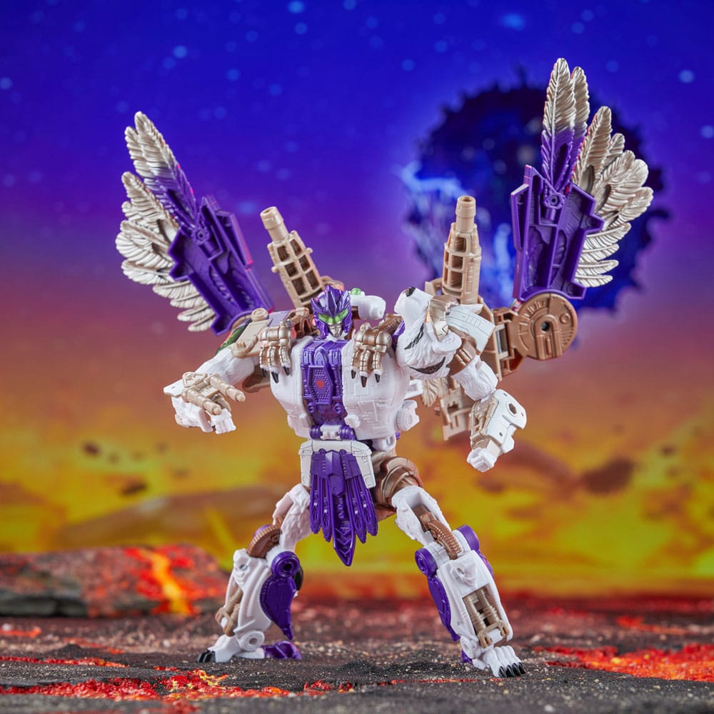 Transformers Generations Legacy United Leader Class Actionfigur Beast Wars Universe Tigerhawk 19 cm