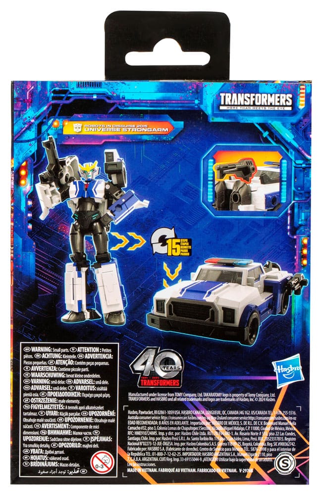 Transformers Generations Legacy United Deluxe Class Actionfigur Robots in Disguise 2015 Universe Strongarm 14 cm