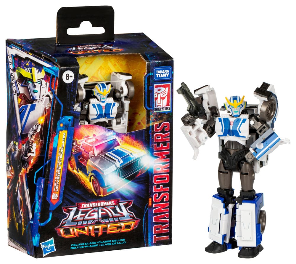 Transformers Generations Legacy United Deluxe Class Actionfigur Robots in Disguise 2015 Universe Strongarm 14 cm