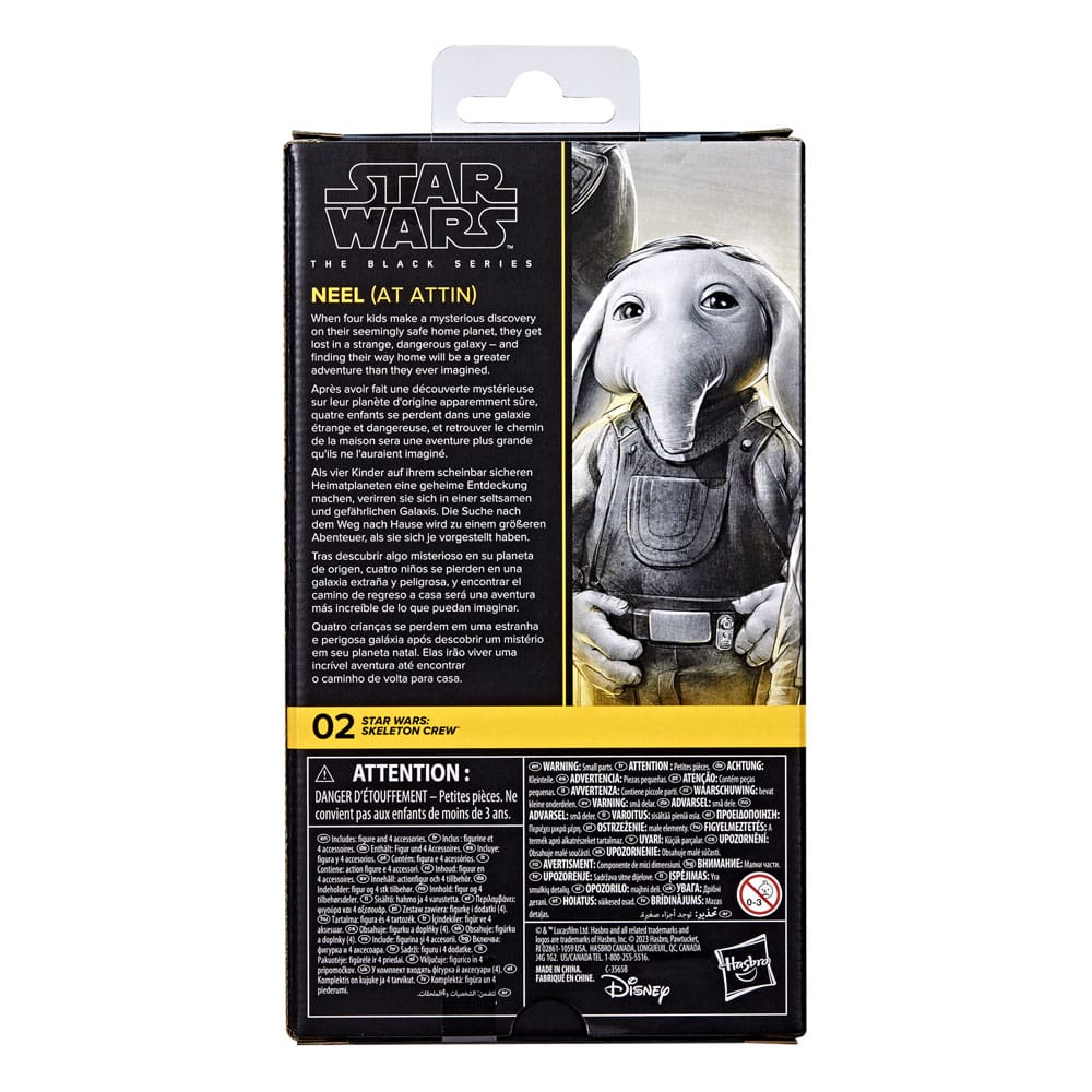 Star Wars: Skeleton Crew Black Series Actionfigur Neel (At Attin) 15 cm