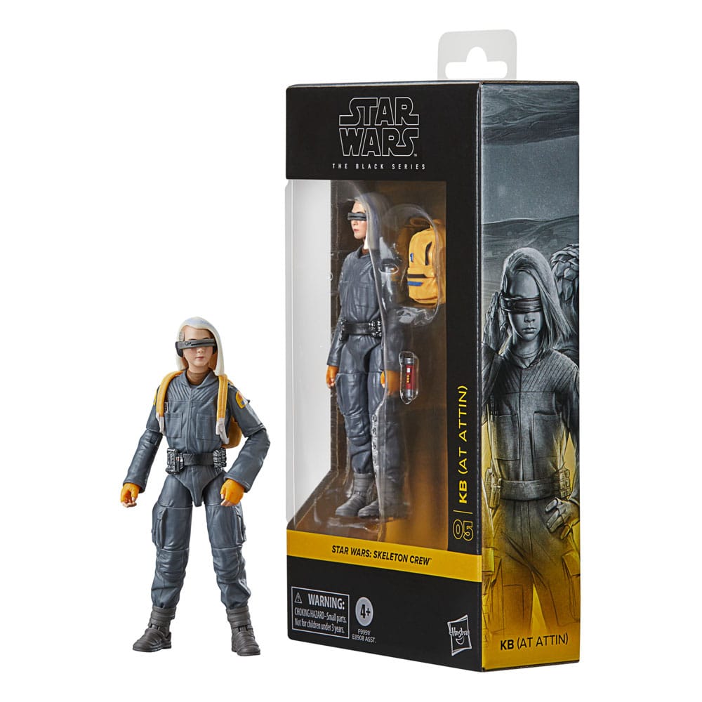 Star Wars: Skeleton Crew Black Series Actionfigur KB (At Attin) 15 cm