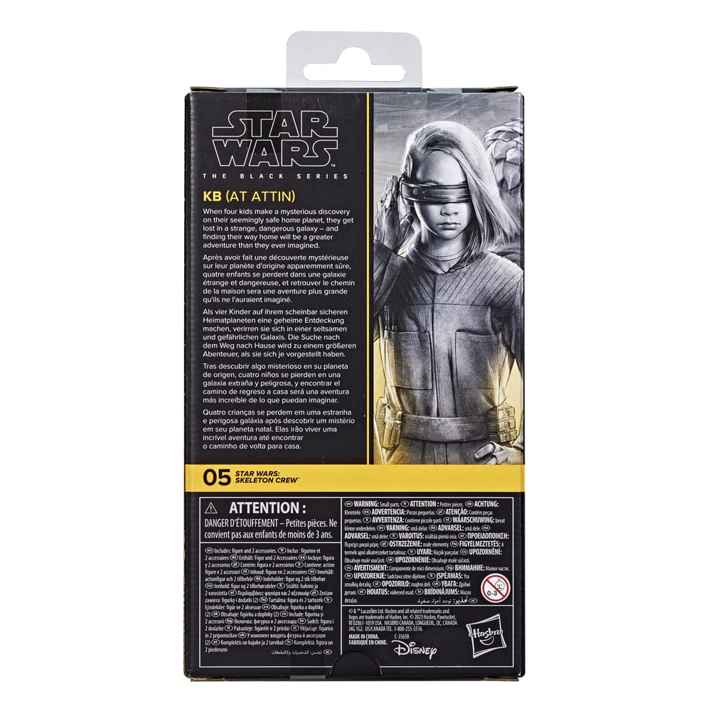 Star Wars: Skeleton Crew Black Series Actionfigur KB (At Attin) 15 cm