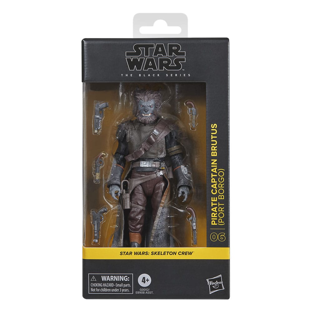 Star Wars: Skeleton Crew Black Series Actionfigur Pirate Capitaine Brutus (Port Borgo) 15 cm