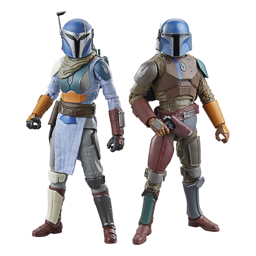 Star Wars: The Mandalorian Black Series Actionfiguren 2er-Pack Mandalorian Shriek-Hawk Trainers 15 cm