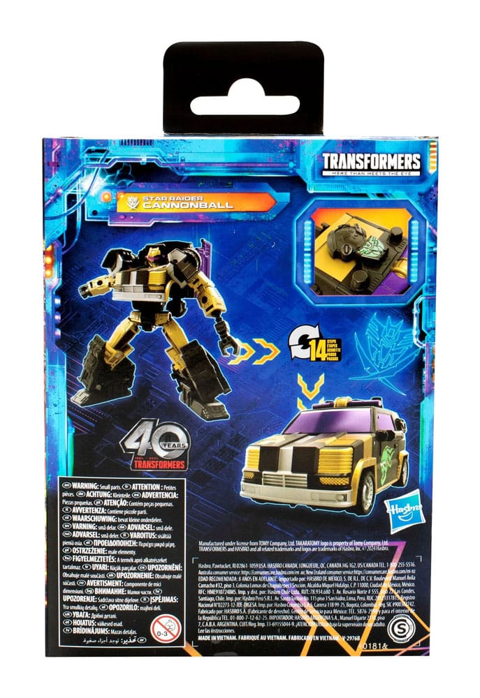 Transformers Generations Legacy United Deluxe Class Actionfigur Star Raider Cannonball 14 cm