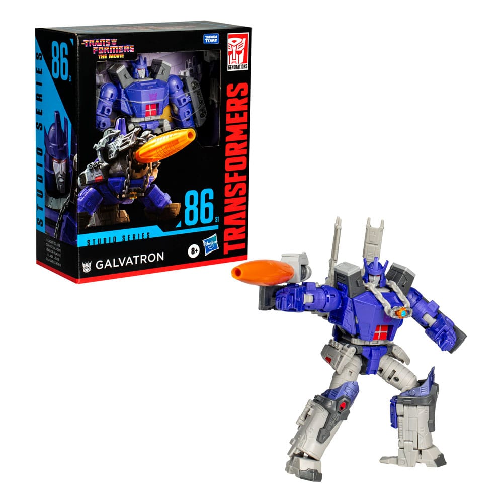 The Transformers: The Movie Studio Series Leader Class Actionfigur Galvatron 22 cm