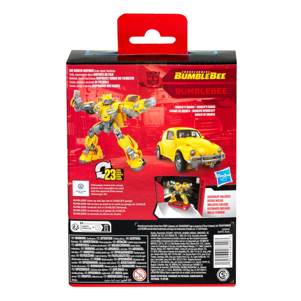 Transformers: Bumblebee Generations Studio Series Deluxe Class Actionfigur Bumblebee 11 cm