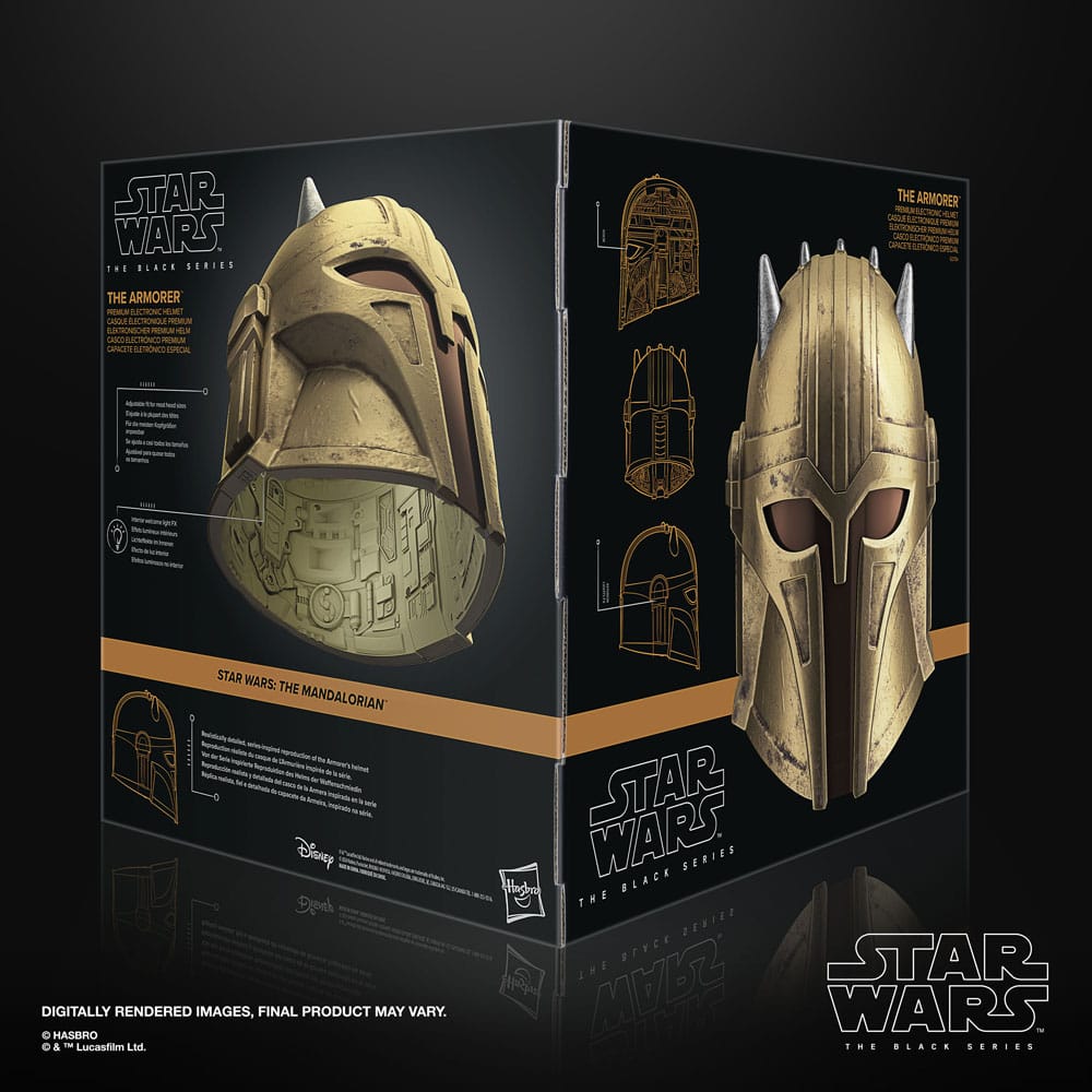 Star Wars: The Mandalorian Black Series Elektronischer Helm The Armorer