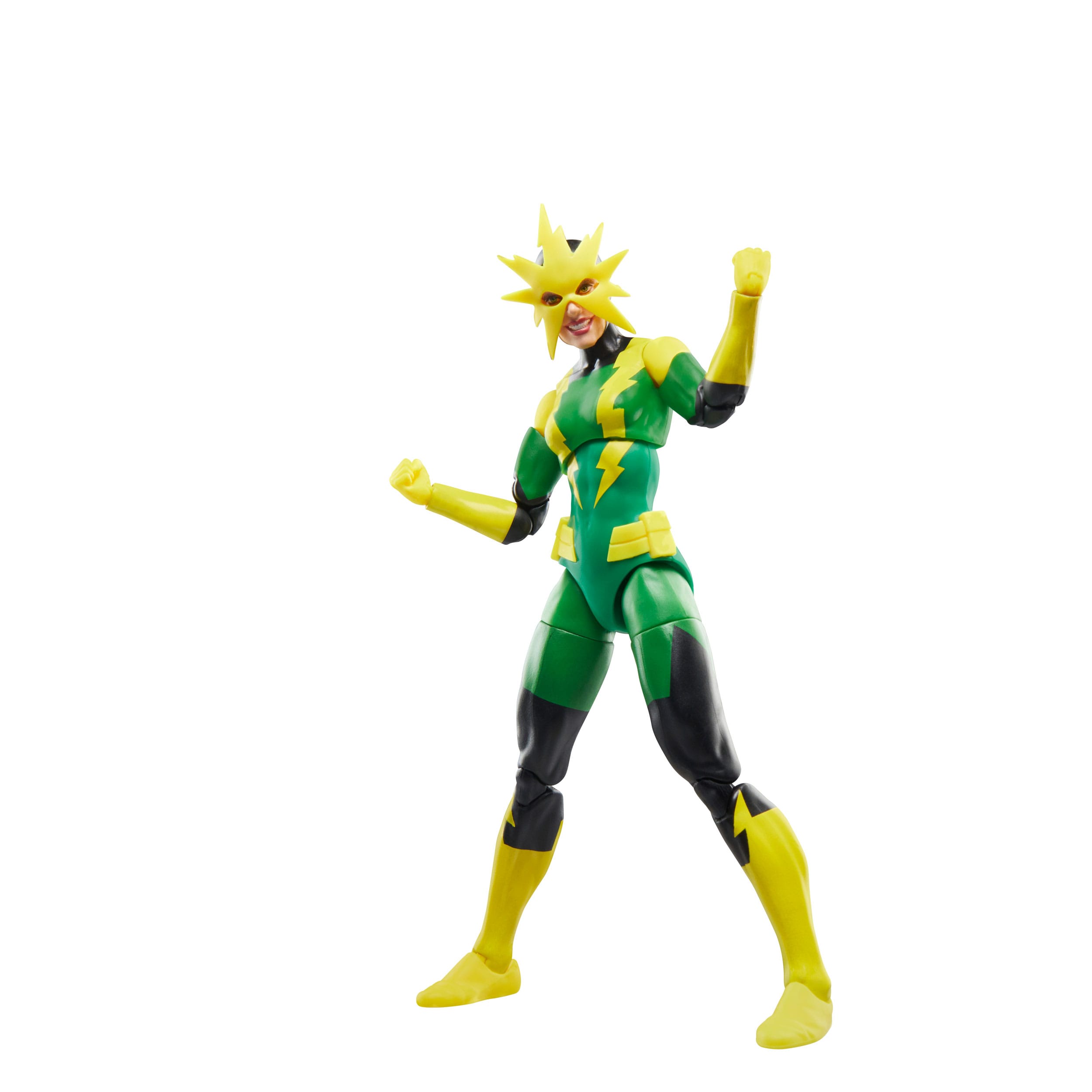 Spider-Man Marvel Legends Retro Actionfigur Electro (Francine Frye) 15 cm