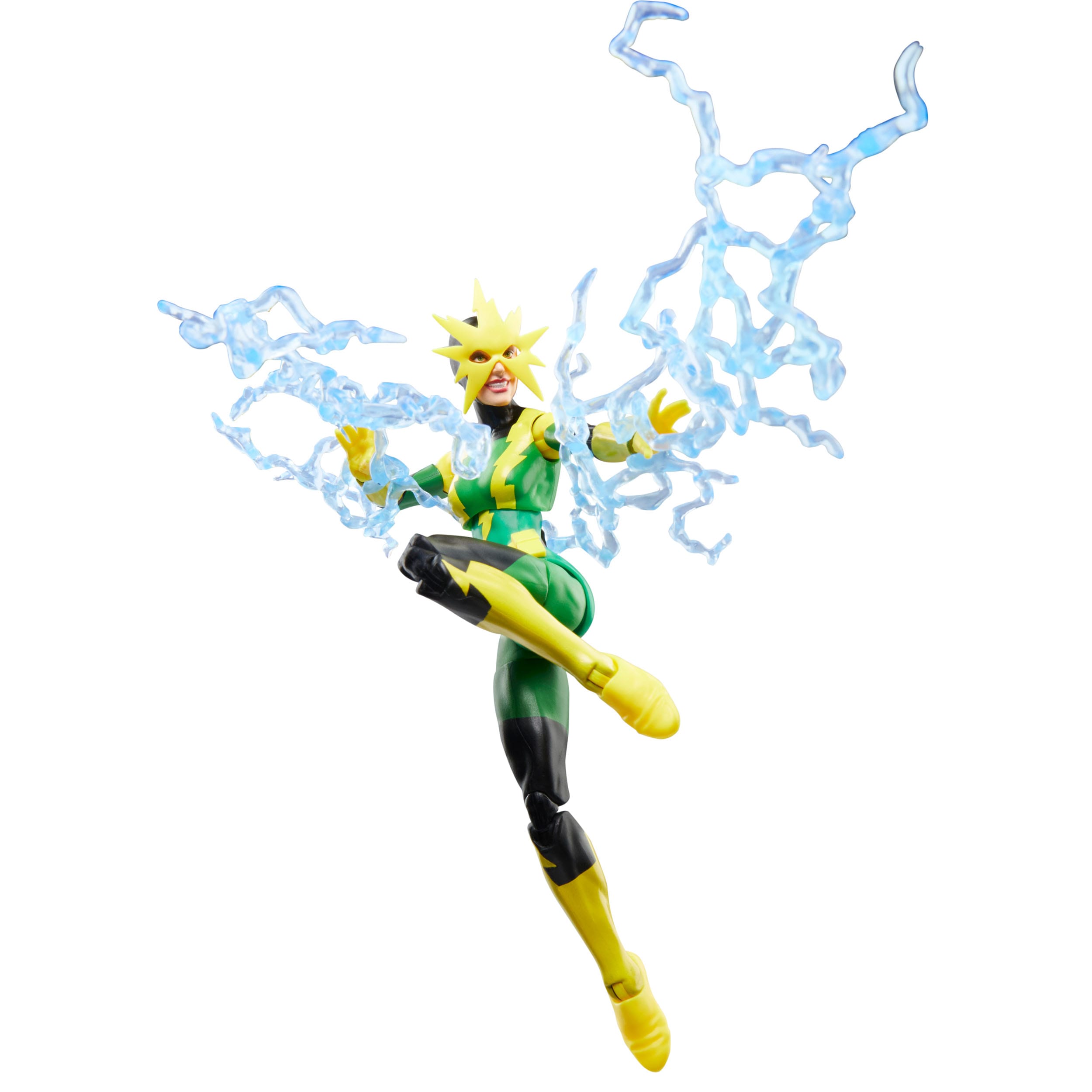 Spider-Man Marvel Legends Retro Actionfigur Electro (Francine Frye) 15 cm