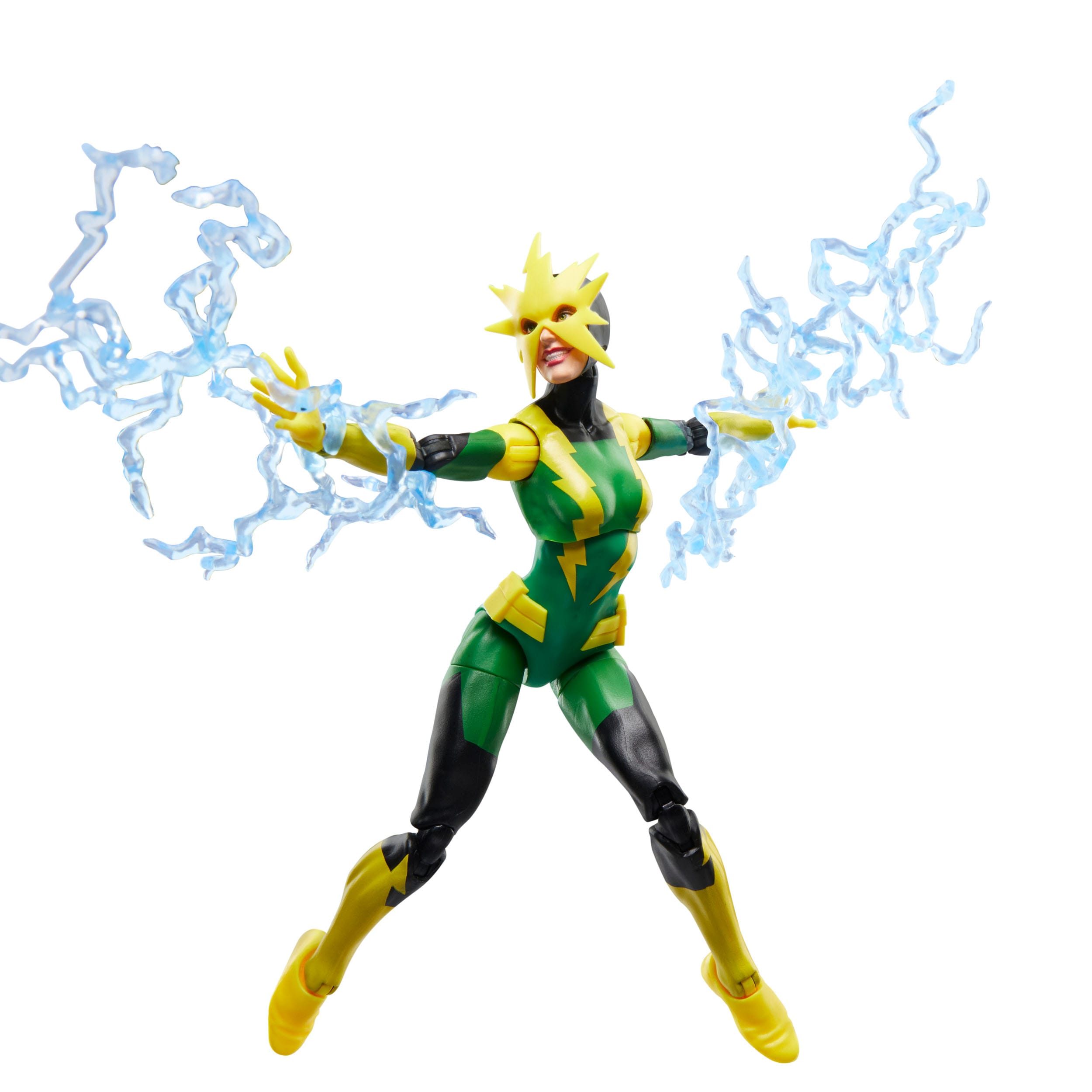 Spider-Man Marvel Legends Retro Actionfigur Electro (Francine Frye) 15 cm