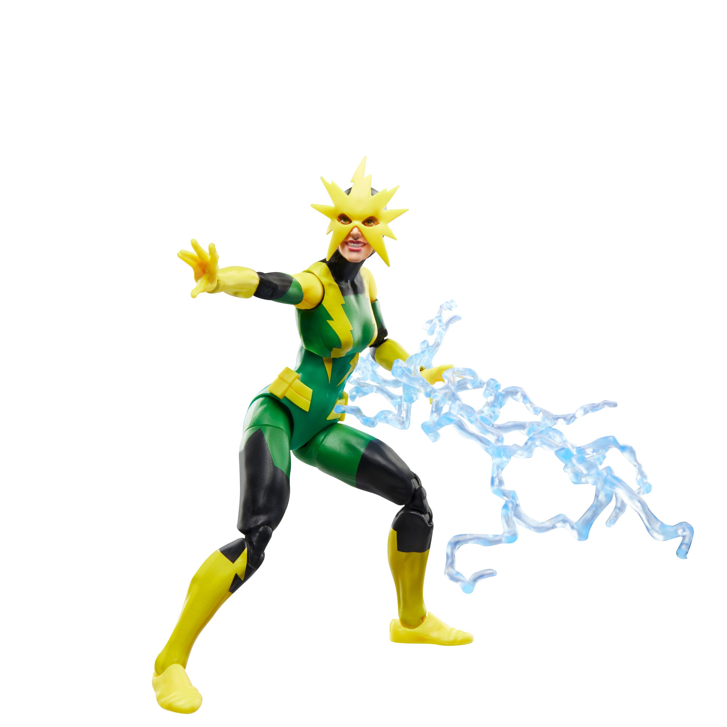 Spider-Man Marvel Legends Retro Actionfigur Electro (Francine Frye) 15 cm