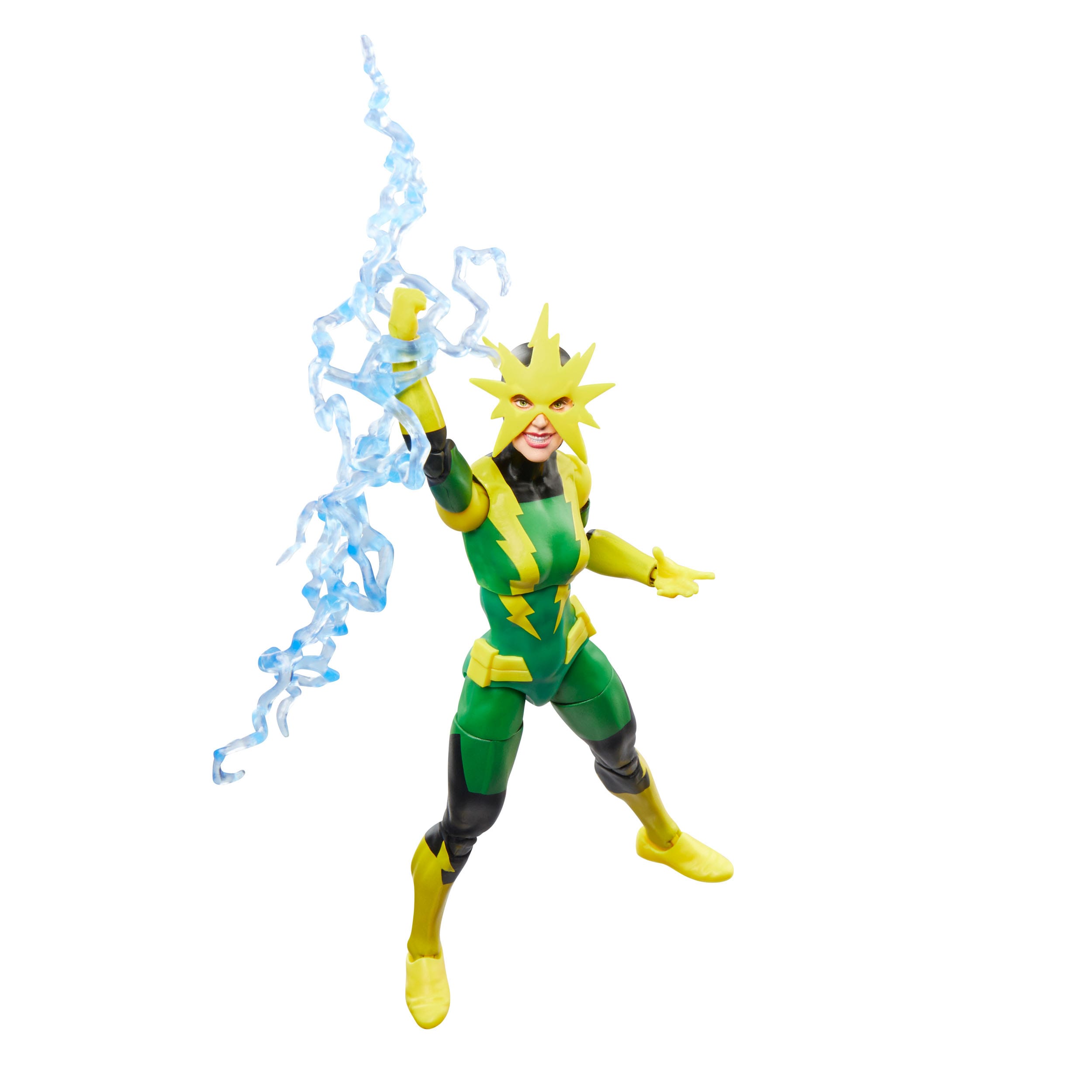 Spider-Man Marvel Legends Retro Actionfigur Electro (Francine Frye) 15 cm