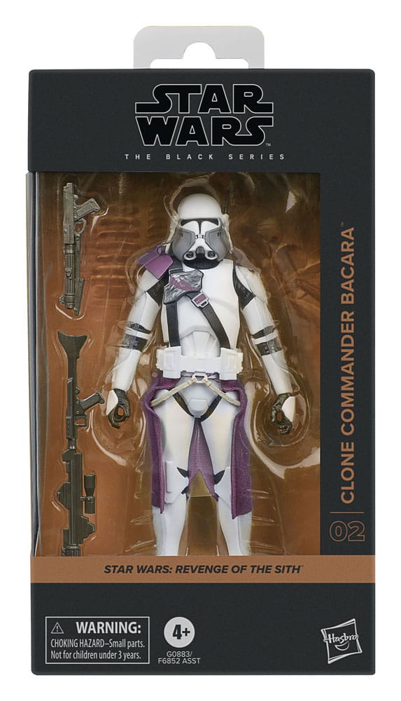 Star Wars Episode III Black Series Actionfigur Clone Commander Bacara 15 cm