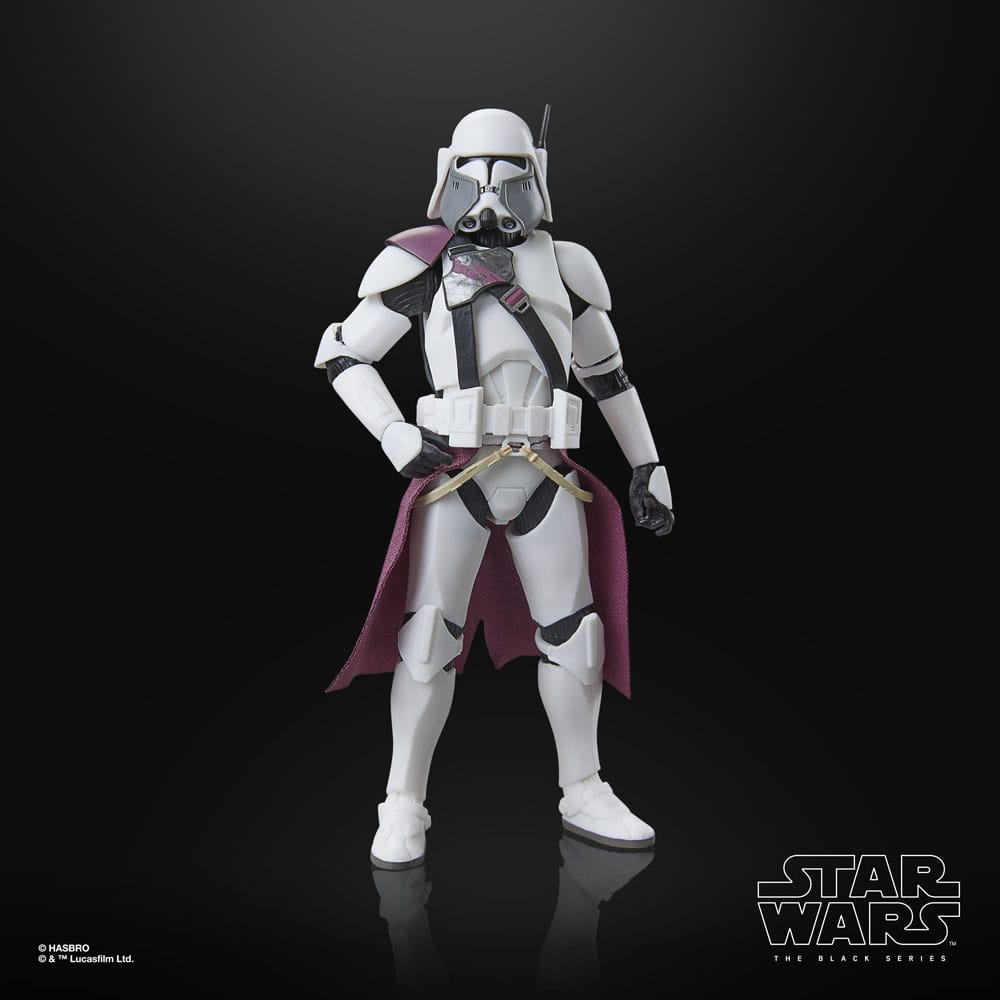 Star Wars Episode III Black Series Actionfigur Clone Commander Bacara 15 cm