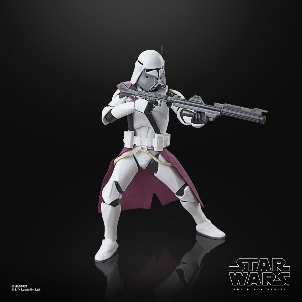 Star Wars Episode III Black Series Actionfigur Clone Commander Bacara 15 cm