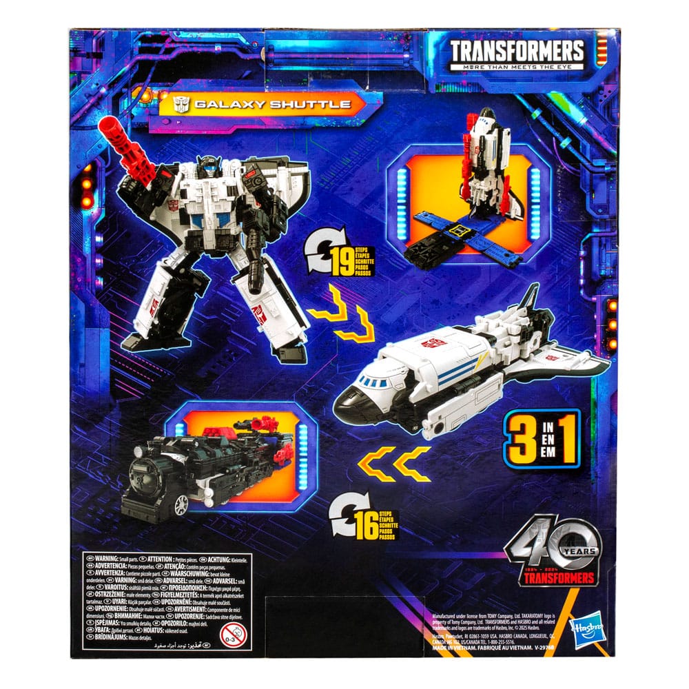 Transformers Generations Legacy United Leader Class Actionfigur Galaxy Shuttle 19 cm