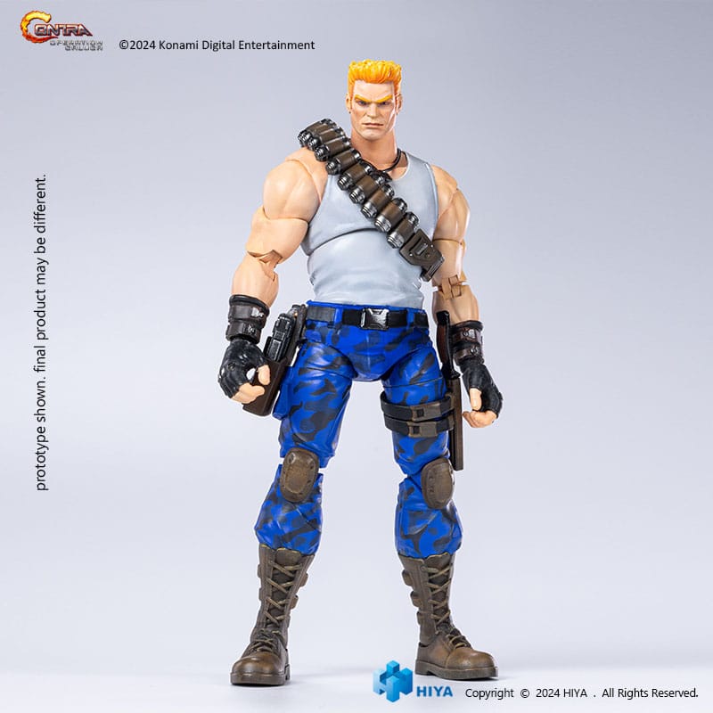 Contra: Operation Galuga Exquisite Basic Actionfigur Bill Rizer 16 cm