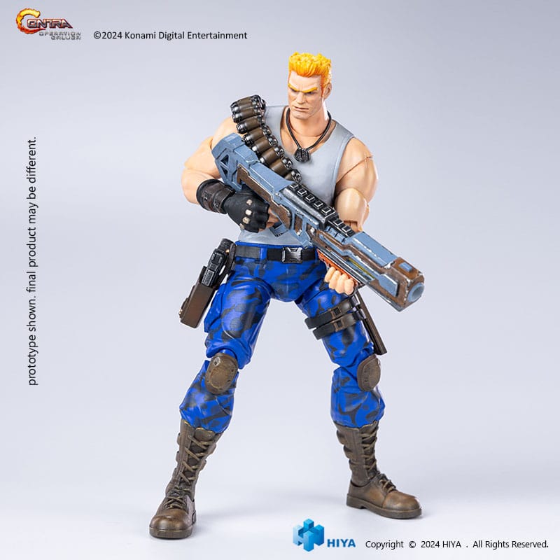 Contra: Operation Galuga Exquisite Basic Actionfigur Bill Rizer 16 cm