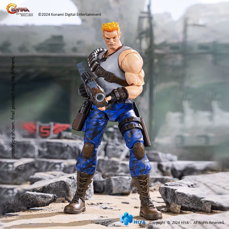 Contra: Operation Galuga Exquisite Basic Actionfigur Bill Rizer 16 cm