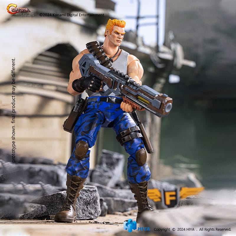 Contra: Operation Galuga Exquisite Basic Actionfigur Bill Rizer 16 cm