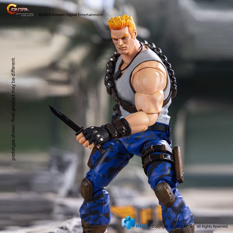 Contra: Operation Galuga Exquisite Basic Actionfigur Bill Rizer 16 cm