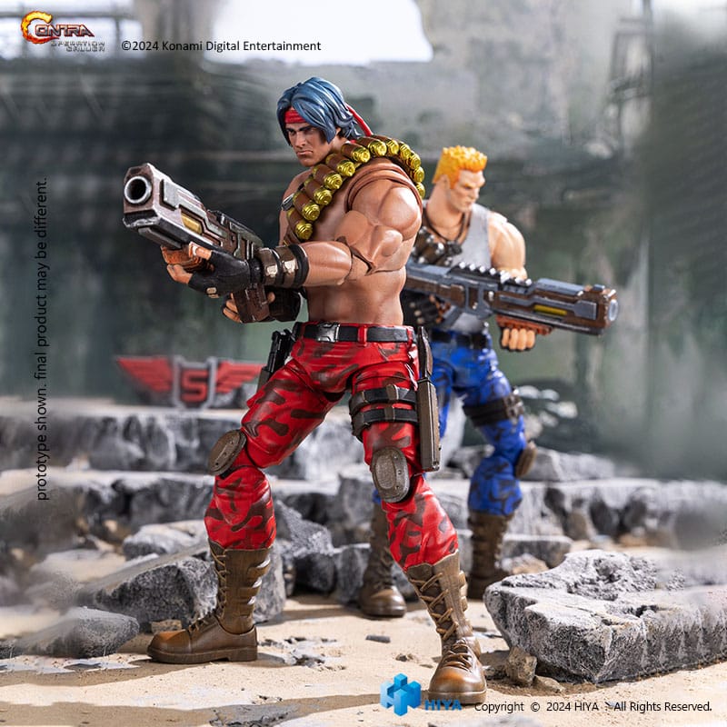 Contra: Operation Galuga Exquisite Basic Actionfigur Bill Rizer 16 cm