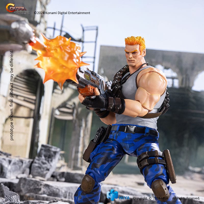 Contra: Operation Galuga Exquisite Basic Actionfigur Bill Rizer 16 cm