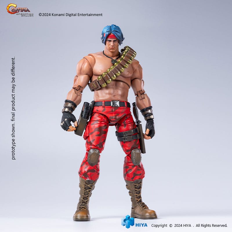 Contra: Operation Galuga Exquisite Basic Actionfigur Lance Bean 16 cm