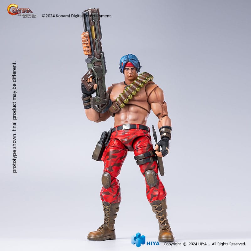 Contra: Operation Galuga Exquisite Basic Actionfigur Lance Bean 16 cm