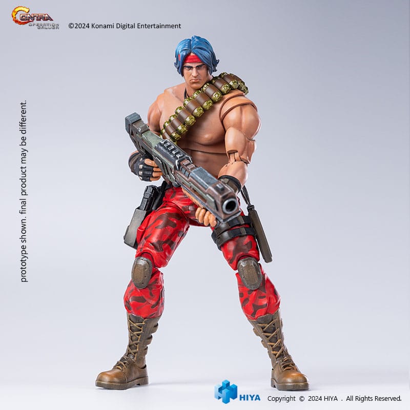 Contra: Operation Galuga Exquisite Basic Actionfigur Lance Bean 16 cm