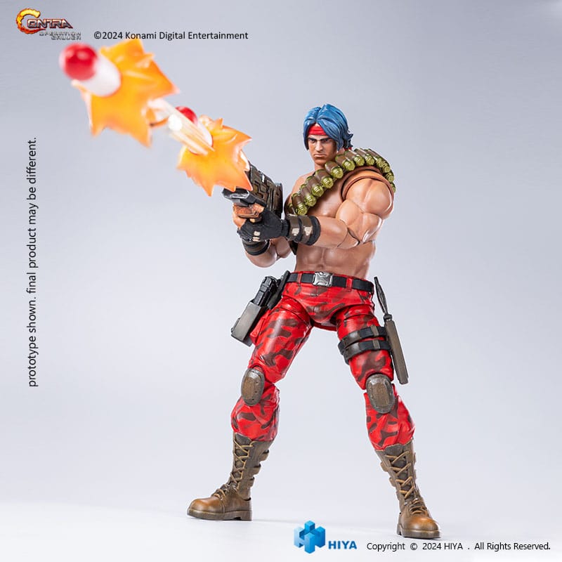 Contra: Operation Galuga Exquisite Basic Actionfigur Lance Bean 16 cm