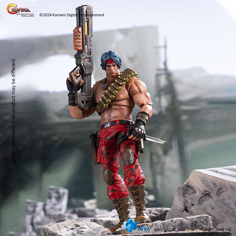 Contra: Operation Galuga Exquisite Basic Actionfigur Lance Bean 16 cm