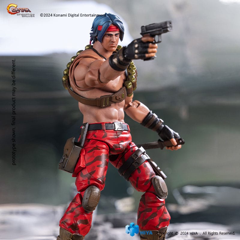 Contra: Operation Galuga Exquisite Basic Actionfigur Lance Bean 16 cm