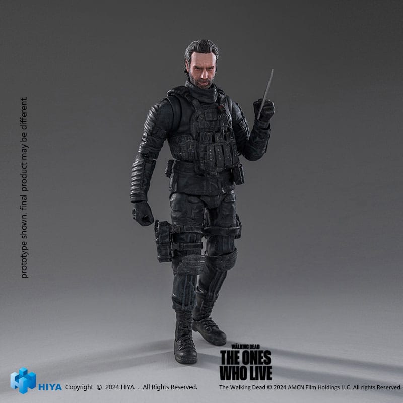 The Walking Dead: The Ones Who Lived Exquisite Mini Actionfigur 1/18 Rick 11 cm