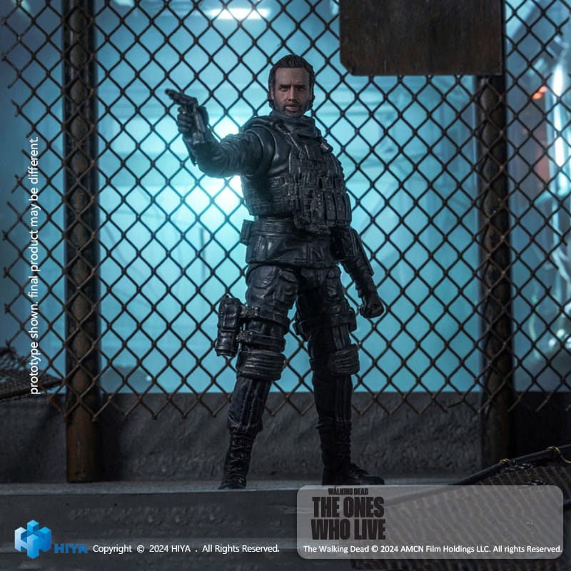 The Walking Dead: The Ones Who Lived Exquisite Mini Actionfigur 1/18 Rick 11 cm