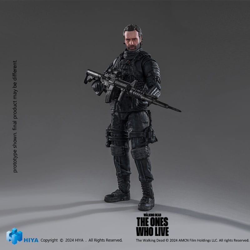 The Walking Dead: The Ones Who Lived Exquisite Mini Actionfigur 1/18 Rick 11 cm