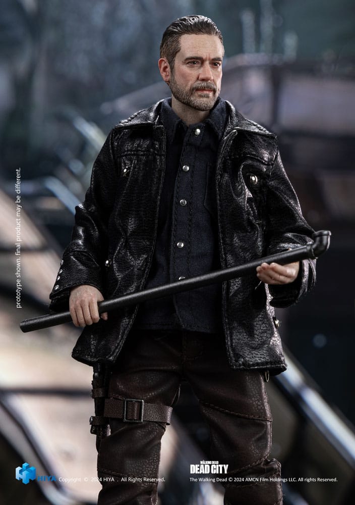 The Walking Dead: Dead City Exquisite Super Series Actionfigur 1/12 Negan 16 cm