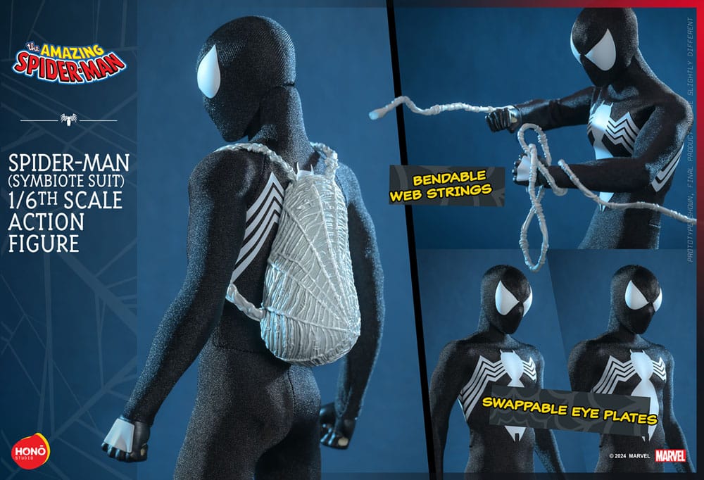 The Amazing Spider-Man Actionfigur 1/6 Spider-Man (Symbiote Suit) 30 cm