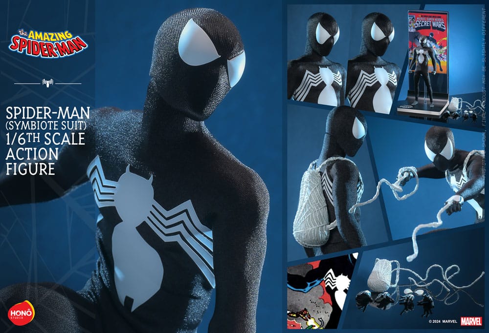 The Amazing Spider-Man Actionfigur 1/6 Spider-Man (Symbiote Suit) 30 cm