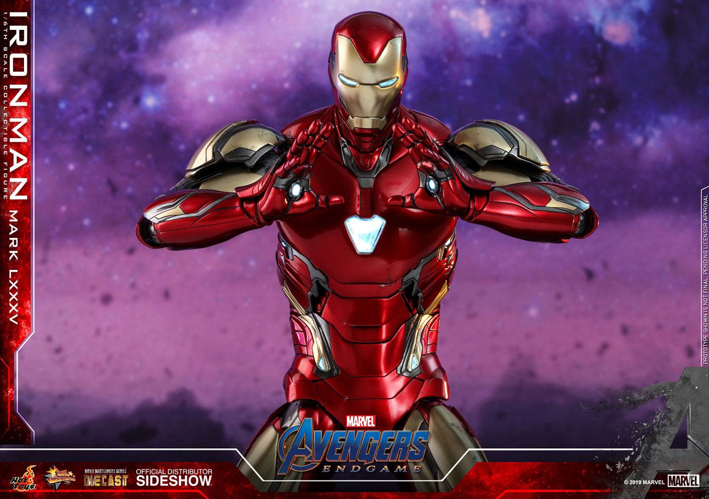 Avengers: Endgame Movie Masterpiece Series Diecast Actionfigur 1/6 Iron Man Mark LXXXV 32 cm