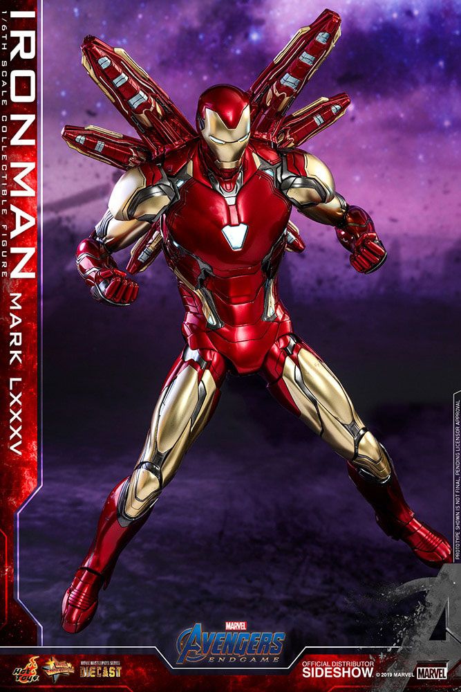 Avengers: Endgame Movie Masterpiece Series Diecast Actionfigur 1/6 Iron Man Mark LXXXV 32 cm