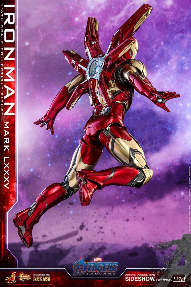 Avengers: Endgame Movie Masterpiece Series Diecast Actionfigur 1/6 Iron Man Mark LXXXV 32 cm