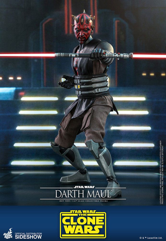 Star Wars The Clone Wars Actionfigur 1/6 Darth Maul 29 cm