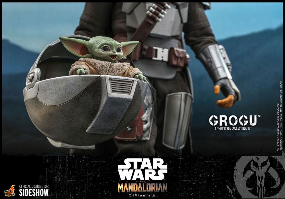 Star Wars The Mandalorian Actionfiguren 1/6 Grogu 3er-Set