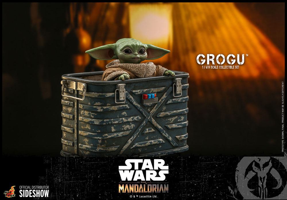 Star Wars The Mandalorian Actionfiguren 1/6 Grogu 3er-Set