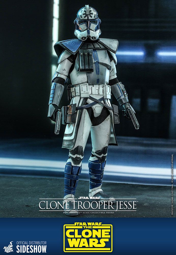 Star Wars The Clone Wars Actionfigur 1/6 Clone Trooper Jesse 30 cm